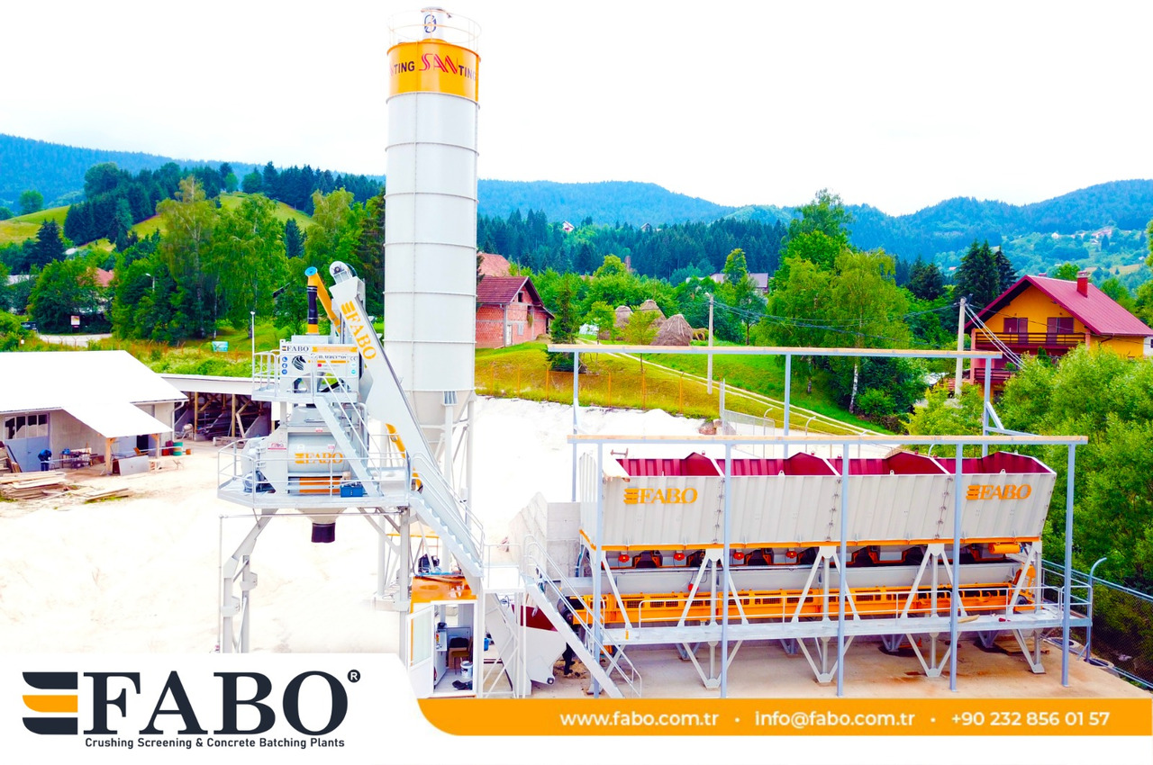 FABO compact concrete plant - מנחית בטון: תמונה 4 FABO compact concrete plant - מנחית בטון: תמונה 4