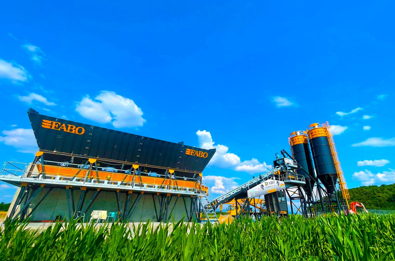 FABO compact concrete plant - מנחית בטון: תמונה 4 FABO compact concrete plant - מנחית בטון: תמונה 4