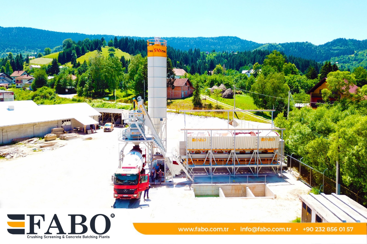 FABO compact concrete plant - מנחית בטון: תמונה 2 FABO compact concrete plant - מנחית בטון: תמונה 2