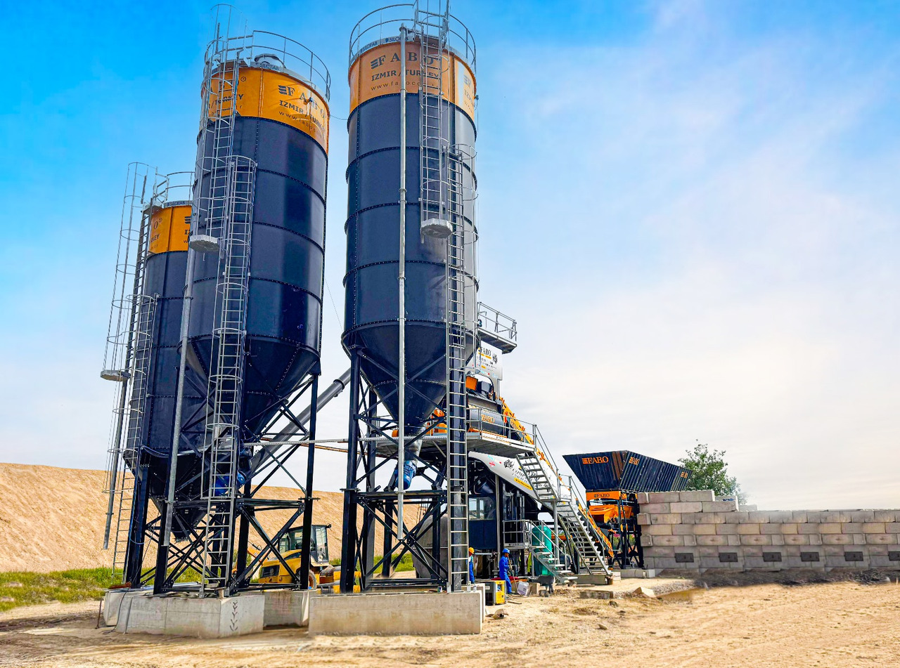 FABO compact concrete plant - מנחית בטון: תמונה 3 FABO compact concrete plant - מנחית בטון: תמונה 3