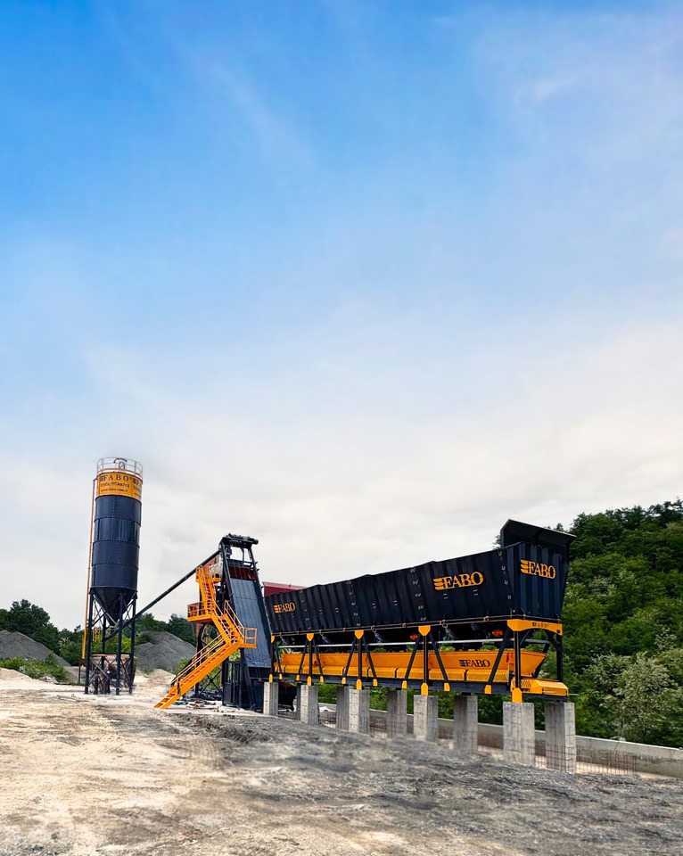 FABO compact concrete plant - מנחית בטון: תמונה 1 FABO compact concrete plant - מנחית בטון: תמונה 1