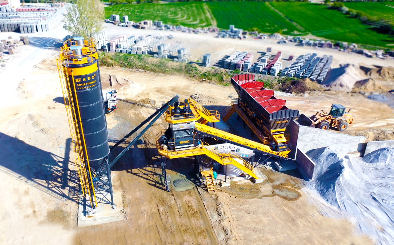 FABO compact concrete plant - מנחית בטון: תמונה 4 FABO compact concrete plant - מנחית בטון: תמונה 4