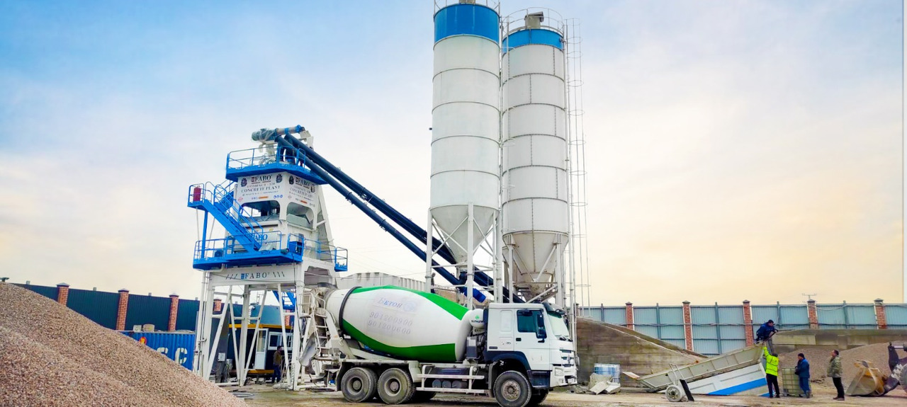 FABO compact concrete plant - מנחית בטון: תמונה 2 FABO compact concrete plant - מנחית בטון: תמונה 2