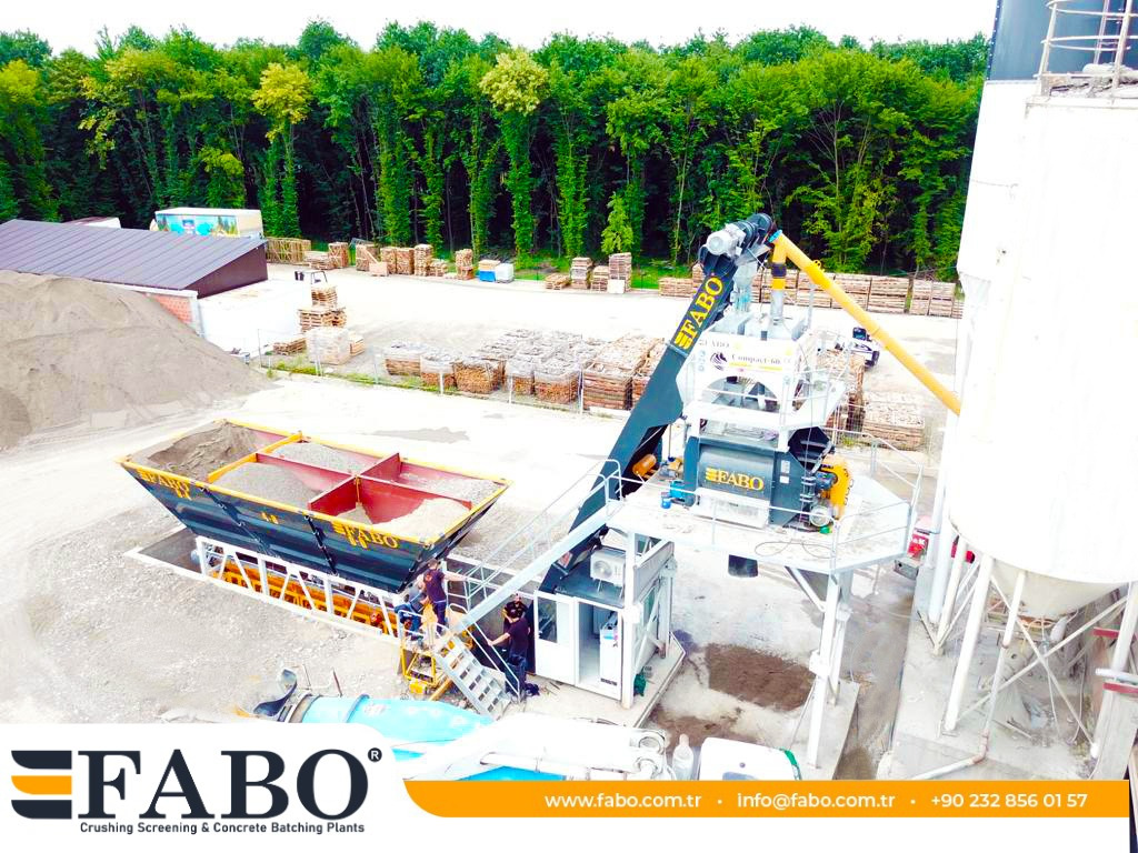 FABO compact concrete plant - מנחית בטון: תמונה 3 FABO compact concrete plant - מנחית בטון: תמונה 3