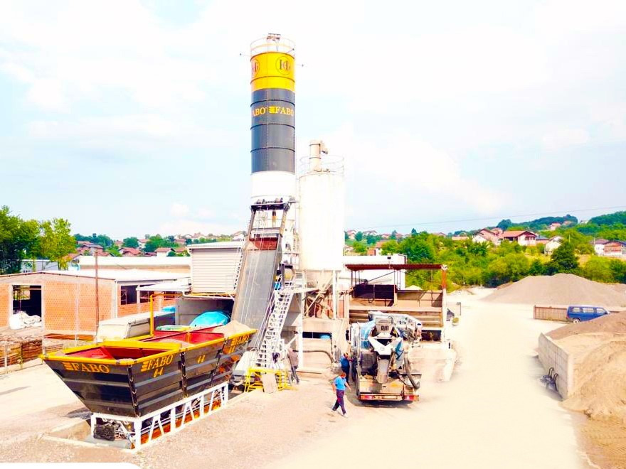 FABO compact concrete plant - מנחית בטון: תמונה 4 FABO compact concrete plant - מנחית בטון: תמונה 4