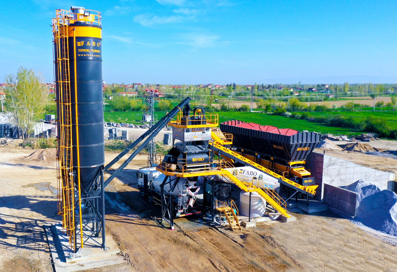 FABO compact concrete plant - מנחית בטון: תמונה 3 FABO compact concrete plant - מנחית בטון: תמונה 3