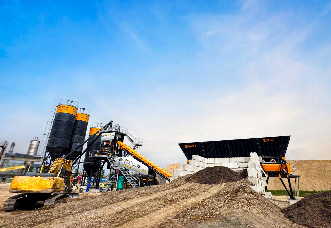 FABO compact concrete plant - מנחית בטון: תמונה 2 FABO compact concrete plant - מנחית בטון: תמונה 2