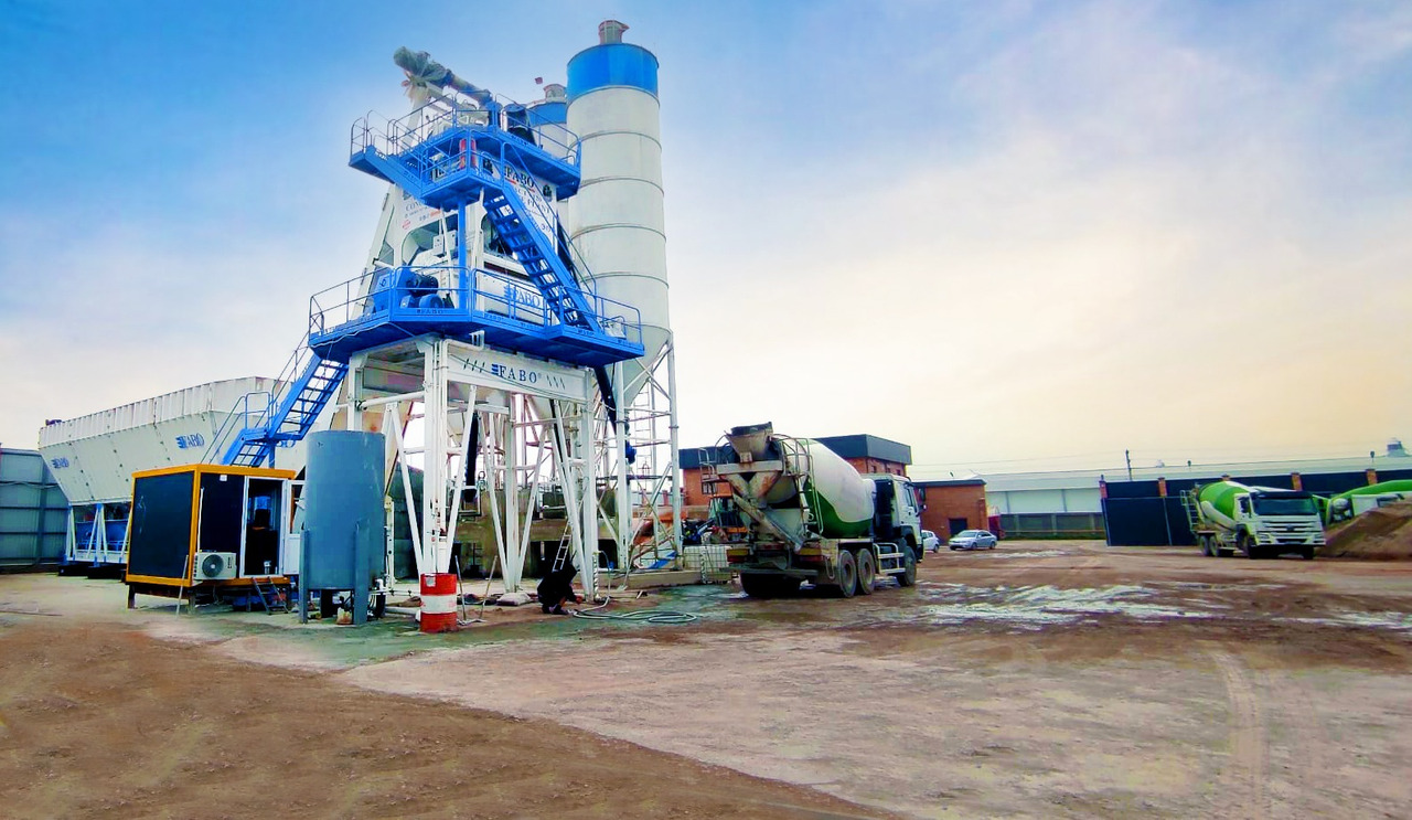 FABO compact concrete plant - מנחית בטון: תמונה 3 FABO compact concrete plant - מנחית בטון: תמונה 3