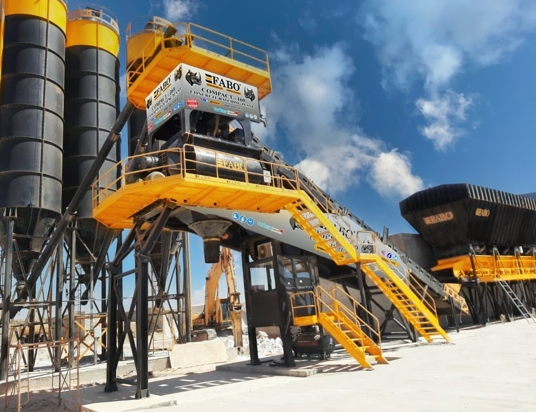 FABO compact conctete plant - מנחית בטון: תמונה 2 FABO compact conctete plant - מנחית בטון: תמונה 2