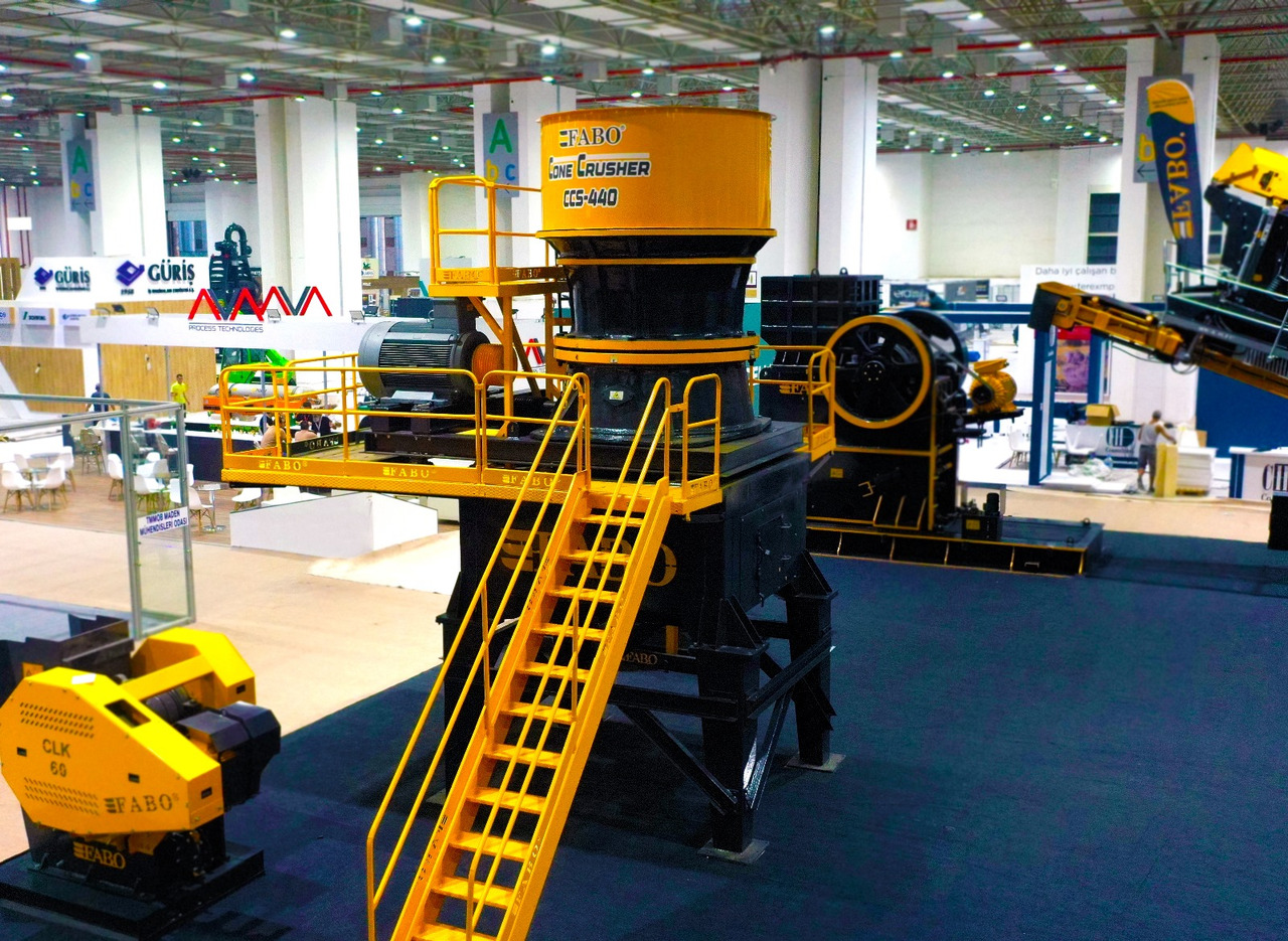 FABO cone crusher - מגרסת חרוט: תמונה 4 FABO cone crusher - מגרסת חרוט: תמונה 4