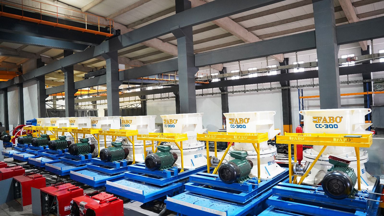 FABO cone crusher - מגרסת חרוט: תמונה 2 FABO cone crusher - מגרסת חרוט: תמונה 2