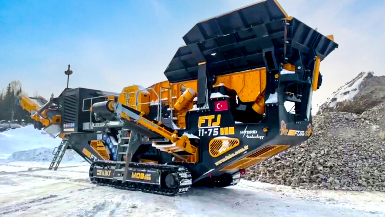 FABO crawler crusher - מגרסה: תמונה 1 FABO crawler crusher - מגרסה: תמונה 1