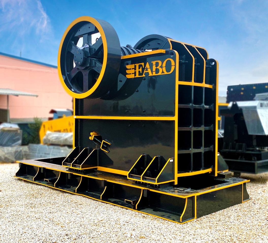 FABO jaw crusher - מגרסת מלחציים: תמונה 4 FABO jaw crusher - מגרסת מלחציים: תמונה 4