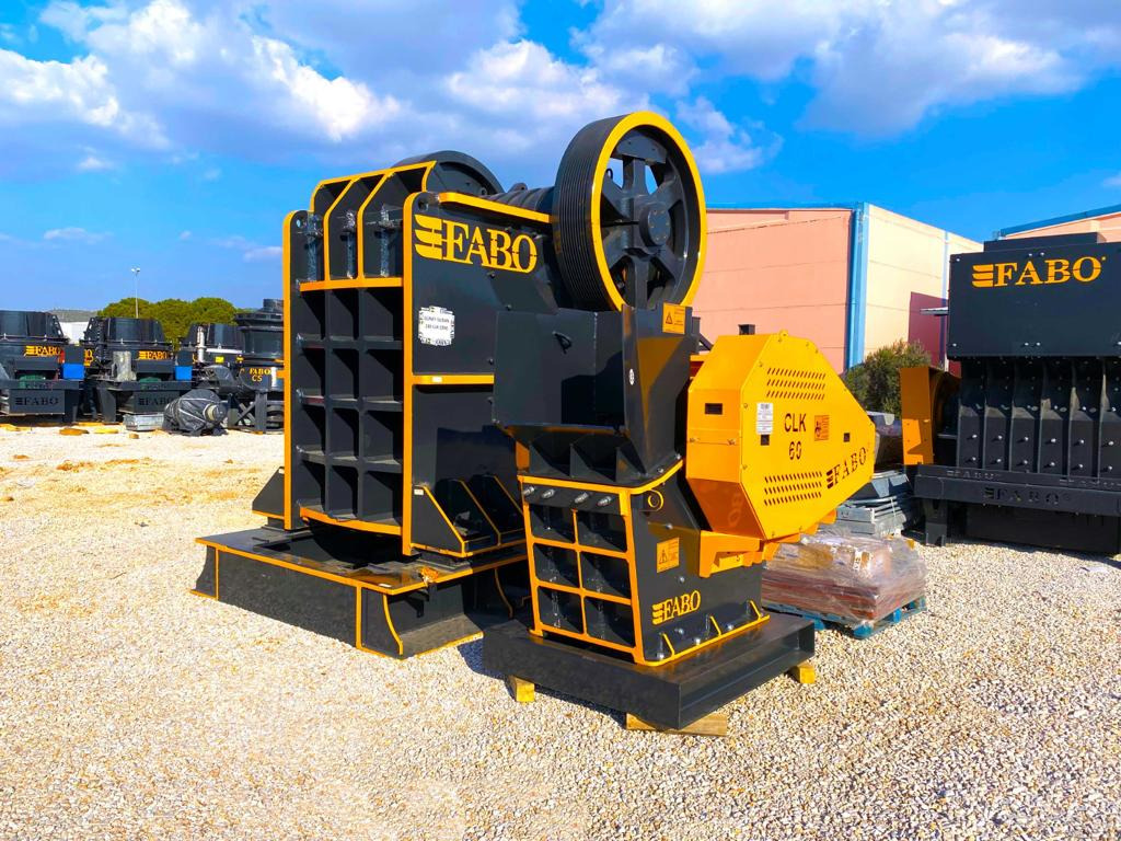 FABO jaw crusher - מגרסת מלחציים: תמונה 1 FABO jaw crusher - מגרסת מלחציים: תמונה 1