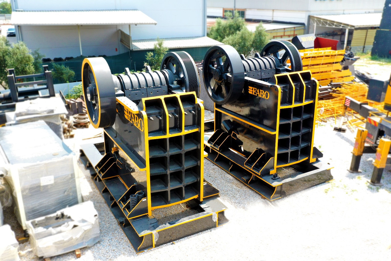 FABO jaw crusher - מגרסת מלחציים: תמונה 4 FABO jaw crusher - מגרסת מלחציים: תמונה 4