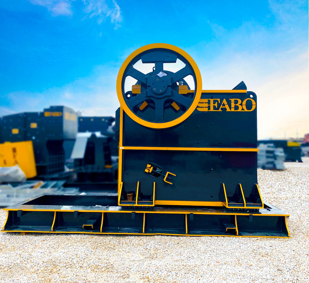 FABO jaw crusher - מגרסת מלחציים: תמונה 5 FABO jaw crusher - מגרסת מלחציים: תמונה 5