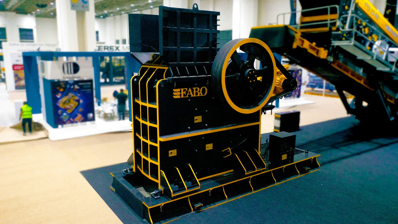 FABO jaw crusher - מגרסת מלחציים: תמונה 1 FABO jaw crusher - מגרסת מלחציים: תמונה 1