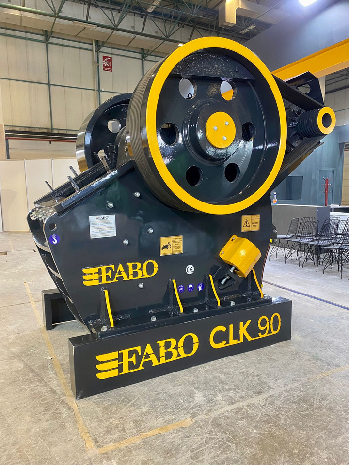 FABO jaw crusher - מגרסת מלחציים: תמונה 1 FABO jaw crusher - מגרסת מלחציים: תמונה 1