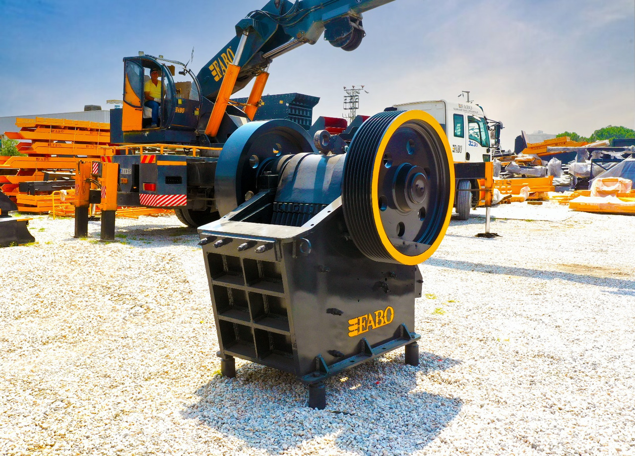 FABO jaw crusher - מגרסת מלחציים: תמונה 2 FABO jaw crusher - מגרסת מלחציים: תמונה 2