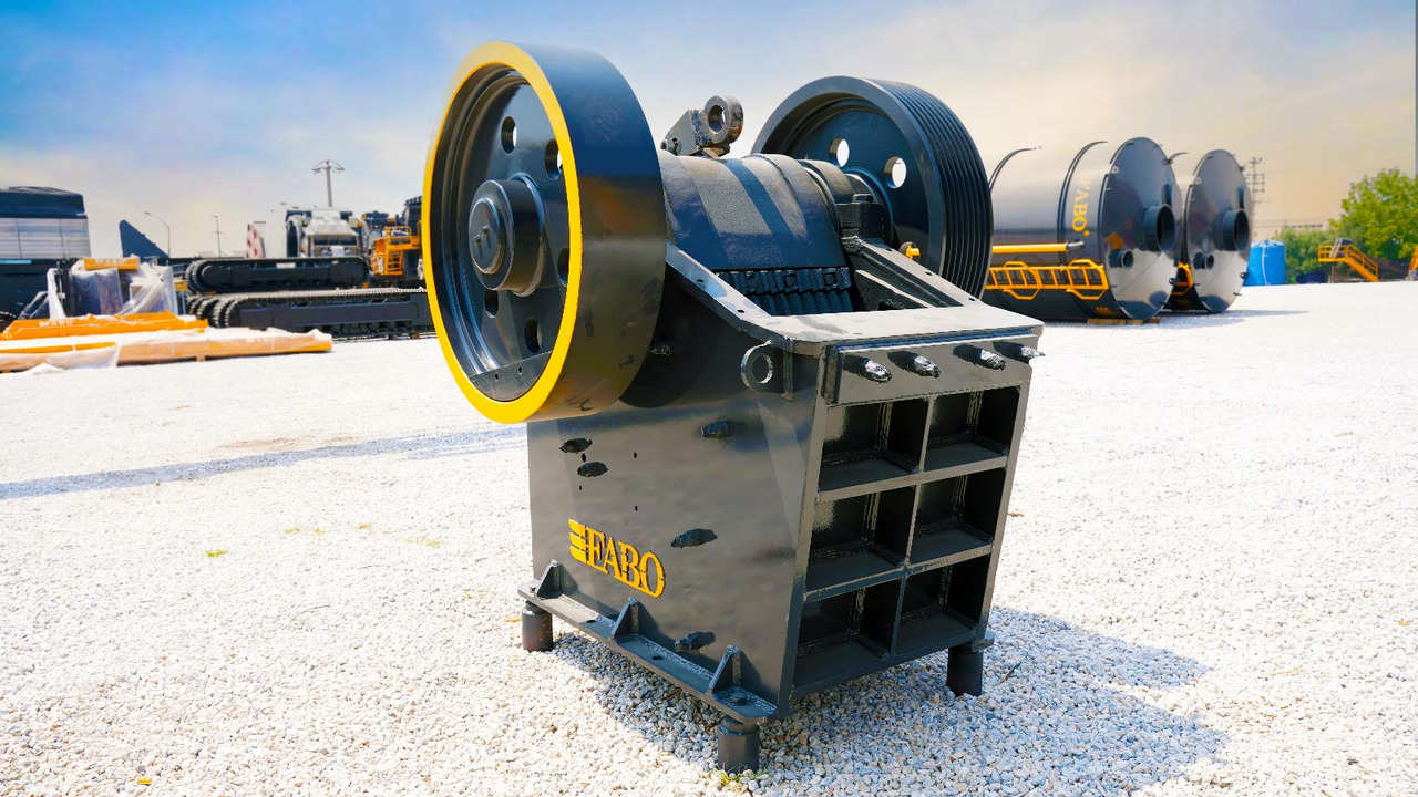 FABO jaw crusher - מגרסת מלחציים: תמונה 1 FABO jaw crusher - מגרסת מלחציים: תמונה 1