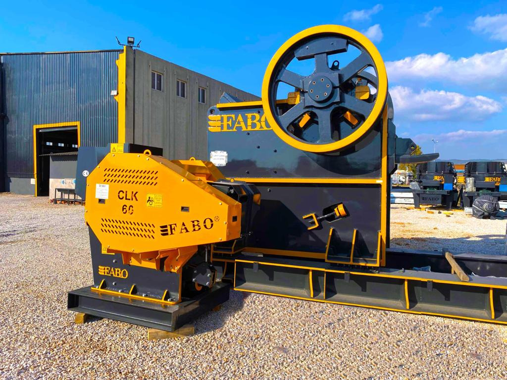 FABO jaw crusher - מגרסת מלחציים: תמונה 2 FABO jaw crusher - מגרסת מלחציים: תמונה 2