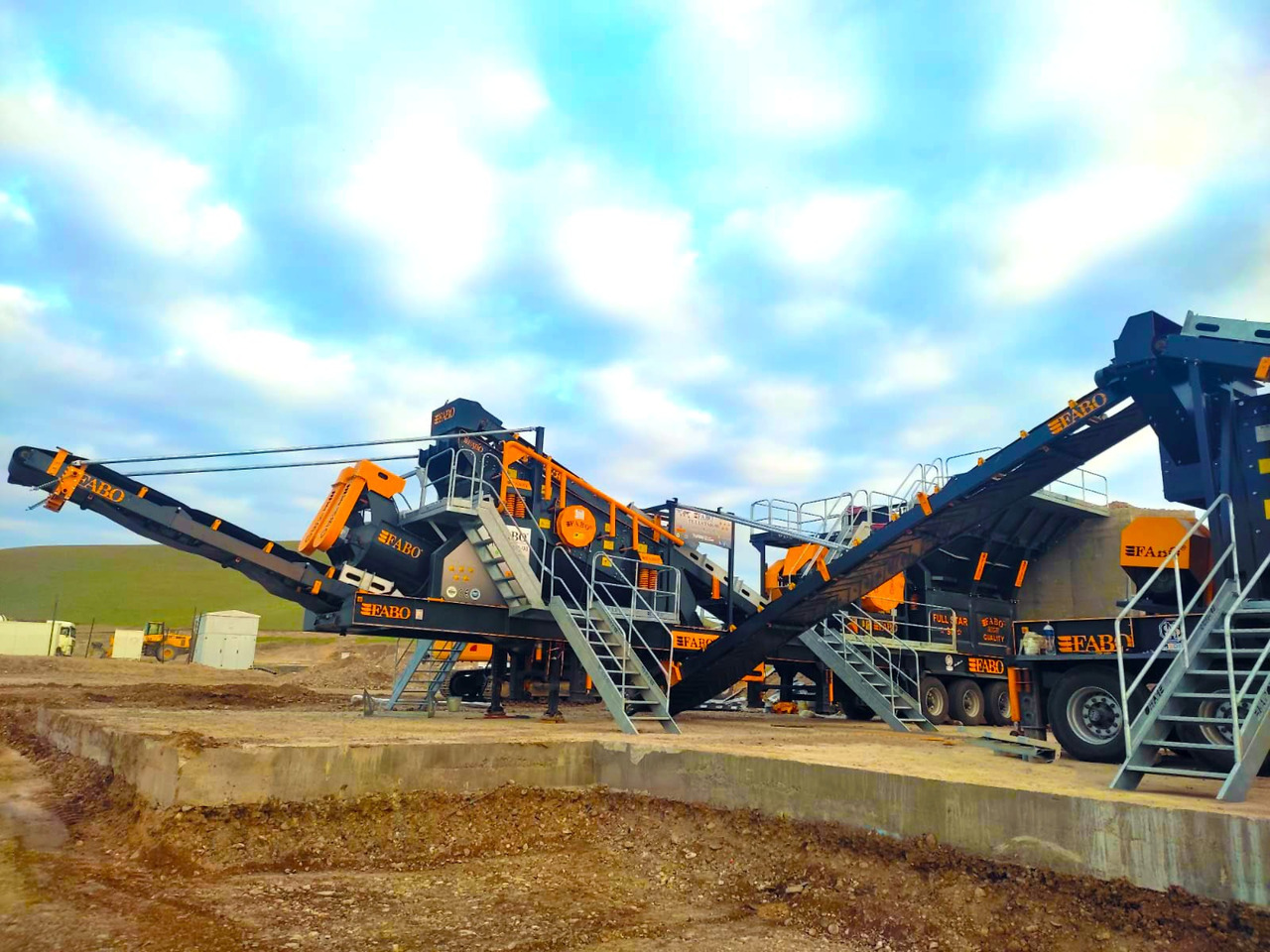 FABO mining machinery - crushing plant - מכונת כרייה: תמונה 3 FABO mining machinery - crushing plant - מכונת כרייה: תמונה 3