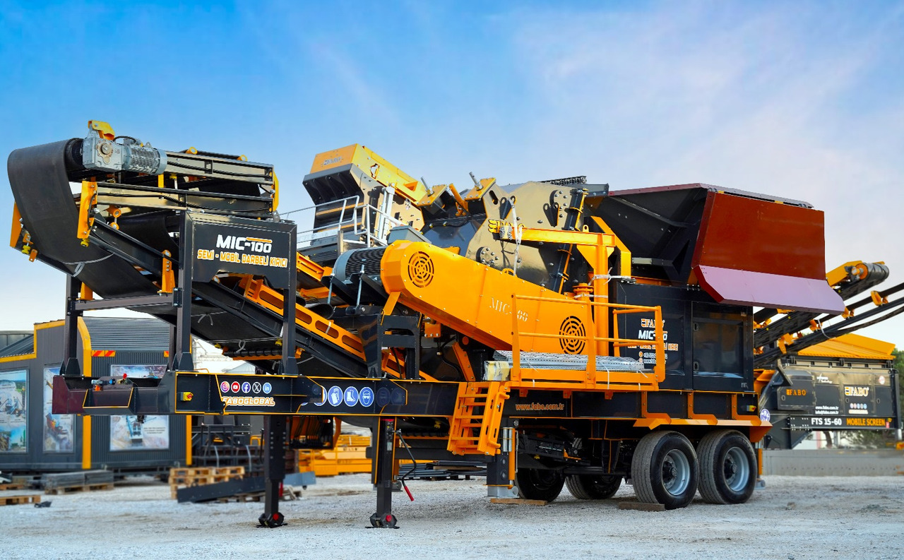 FABO mining machinery - crushing plant - מכונת כרייה: תמונה 2 FABO mining machinery - crushing plant - מכונת כרייה: תמונה 2