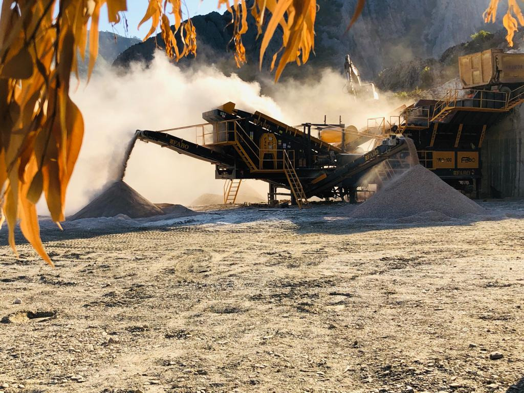 FABO mining machinery - crushing plant - מכונת כרייה: תמונה 2 FABO mining machinery - crushing plant - מכונת כרייה: תמונה 2
