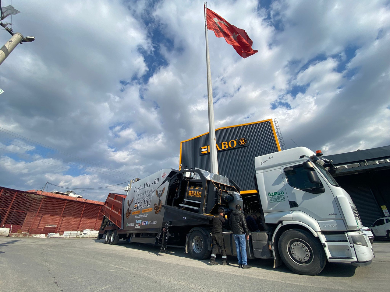 FABO mobile concrete batching plant - מנחית בטון: תמונה 5 FABO mobile concrete batching plant - מנחית בטון: תמונה 5