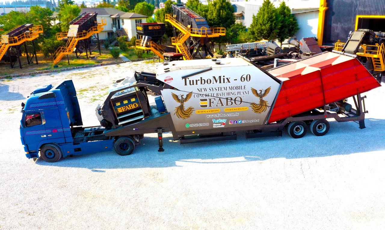 FABO mobile concrete batching plant - מנחית בטון: תמונה 4 FABO mobile concrete batching plant - מנחית בטון: תמונה 4