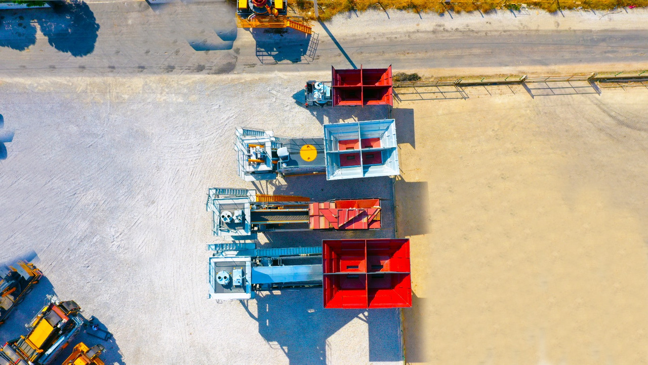 FABO mobile concrete batching plant - מנחית בטון: תמונה 2 FABO mobile concrete batching plant - מנחית בטון: תמונה 2