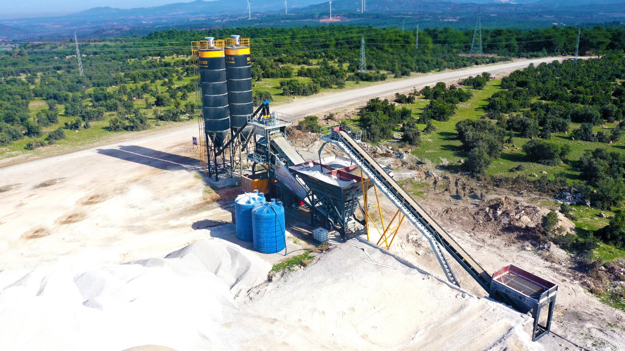 FABO mobile concrete batching plant - מנחית בטון: תמונה 2 FABO mobile concrete batching plant - מנחית בטון: תמונה 2