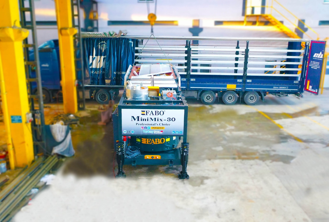 FABO mobile concrete batching plant - מנחית בטון: תמונה 5 FABO mobile concrete batching plant - מנחית בטון: תמונה 5