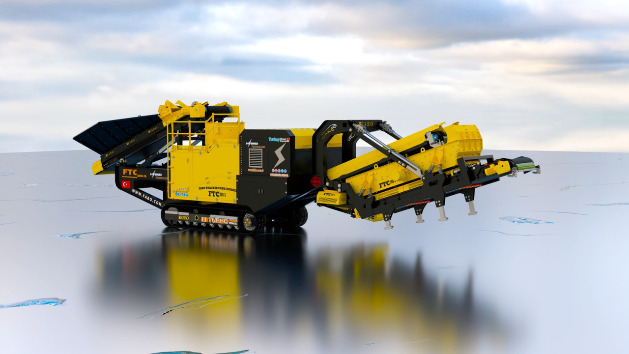 FABO mobile cone crusher - מגרסת חרוט: תמונה 2 FABO mobile cone crusher - מגרסת חרוט: תמונה 2