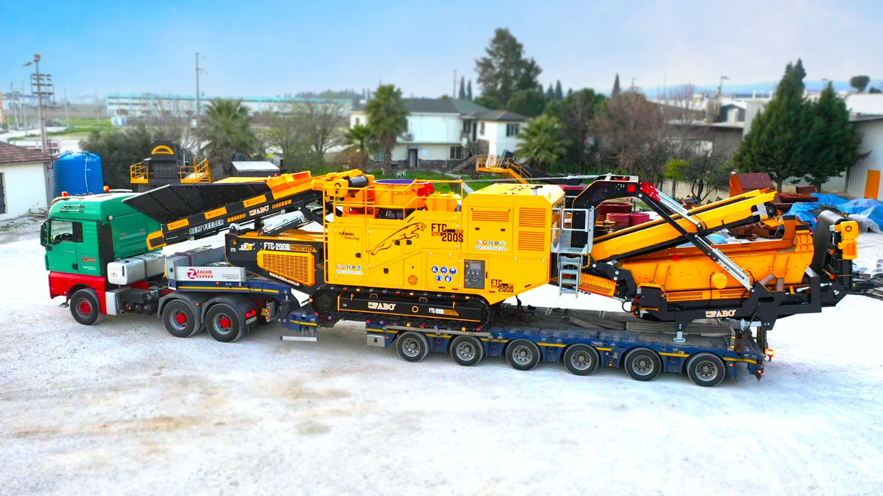 FABO mobile cone crusher - מגרסת חרוט: תמונה 2 FABO mobile cone crusher - מגרסת חרוט: תמונה 2