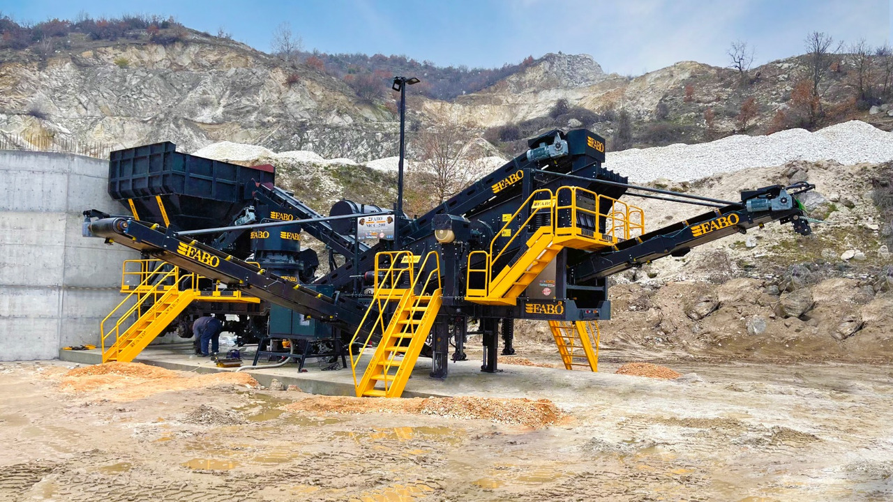 FABO mobile cone crusher - מגרסת חרוט: תמונה 1 FABO mobile cone crusher - מגרסת חרוט: תמונה 1