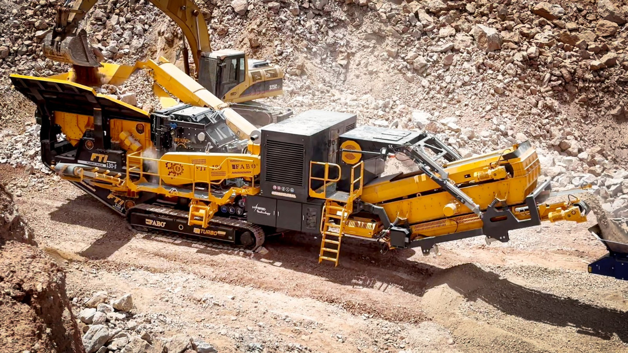 FABO mobile impact crusher - מגרסת התנגשות: תמונה 1 FABO mobile impact crusher - מגרסת התנגשות: תמונה 1