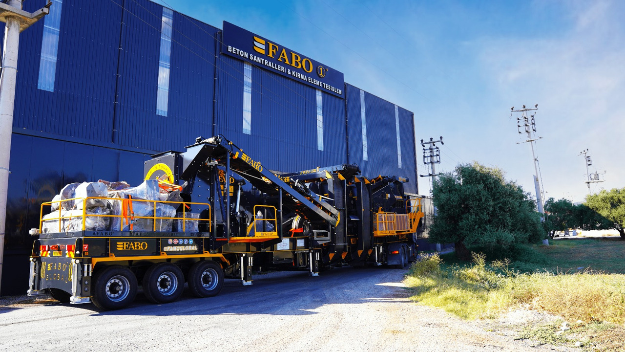 FABO mobile impact crusher - מגרסת התנגשות: תמונה 1 FABO mobile impact crusher - מגרסת התנגשות: תמונה 1