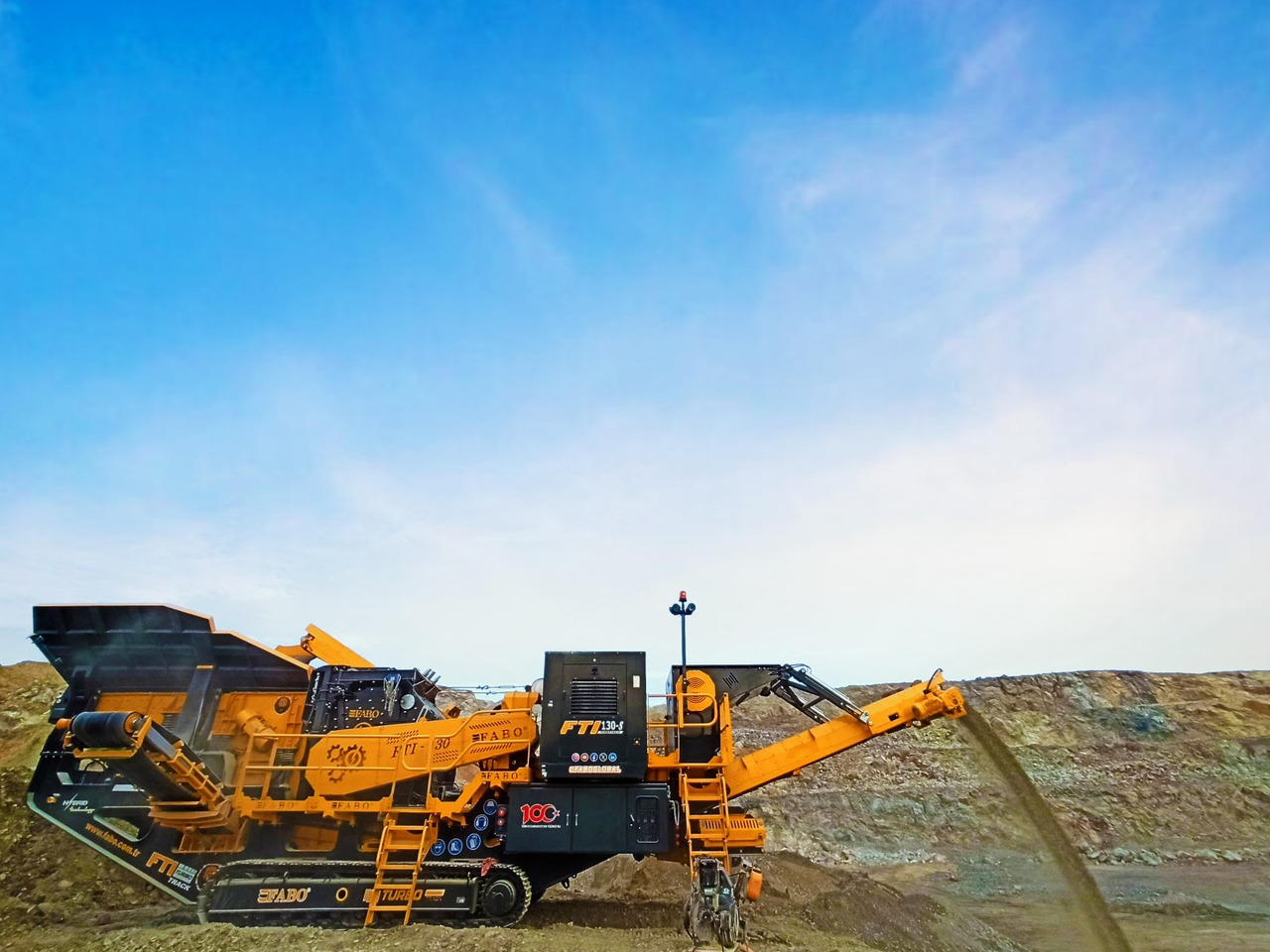 FABO mobile impact crusher - מגרסת התנגשות: תמונה 4 FABO mobile impact crusher - מגרסת התנגשות: תמונה 4