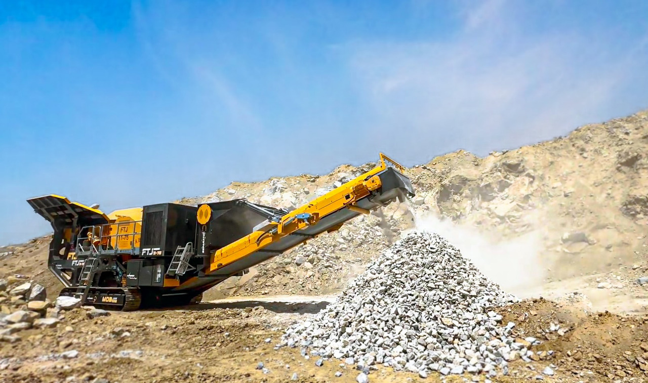 FABO mobile jaw crusher - מגרסת מלחציים: תמונה 1 FABO mobile jaw crusher - מגרסת מלחציים: תמונה 1