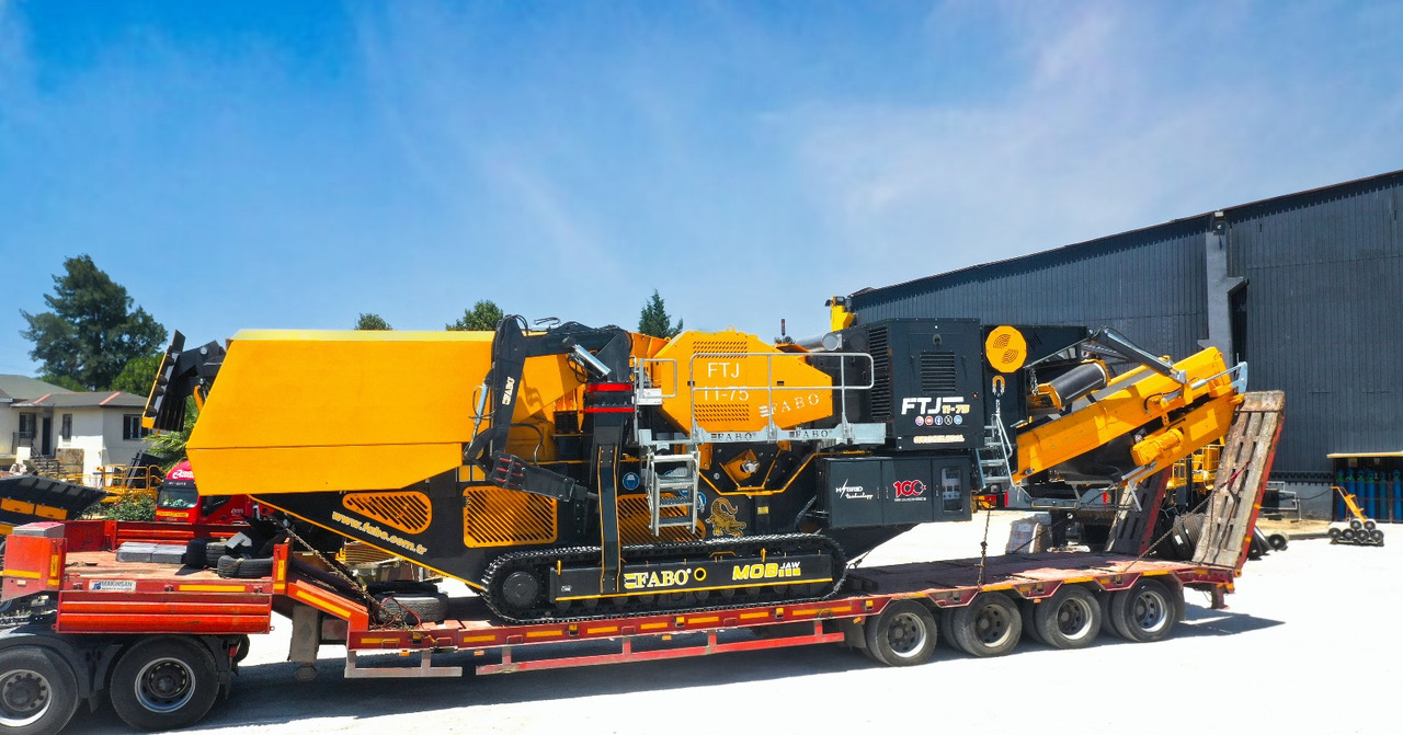 FABO mobile jaw crusher - מגרסת מלחציים: תמונה 1 FABO mobile jaw crusher - מגרסת מלחציים: תמונה 1