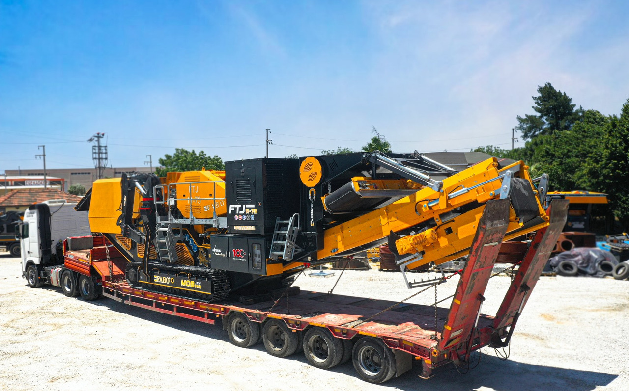 FABO mobile jaw crusher - מגרסת מלחציים: תמונה 5 FABO mobile jaw crusher - מגרסת מלחציים: תמונה 5