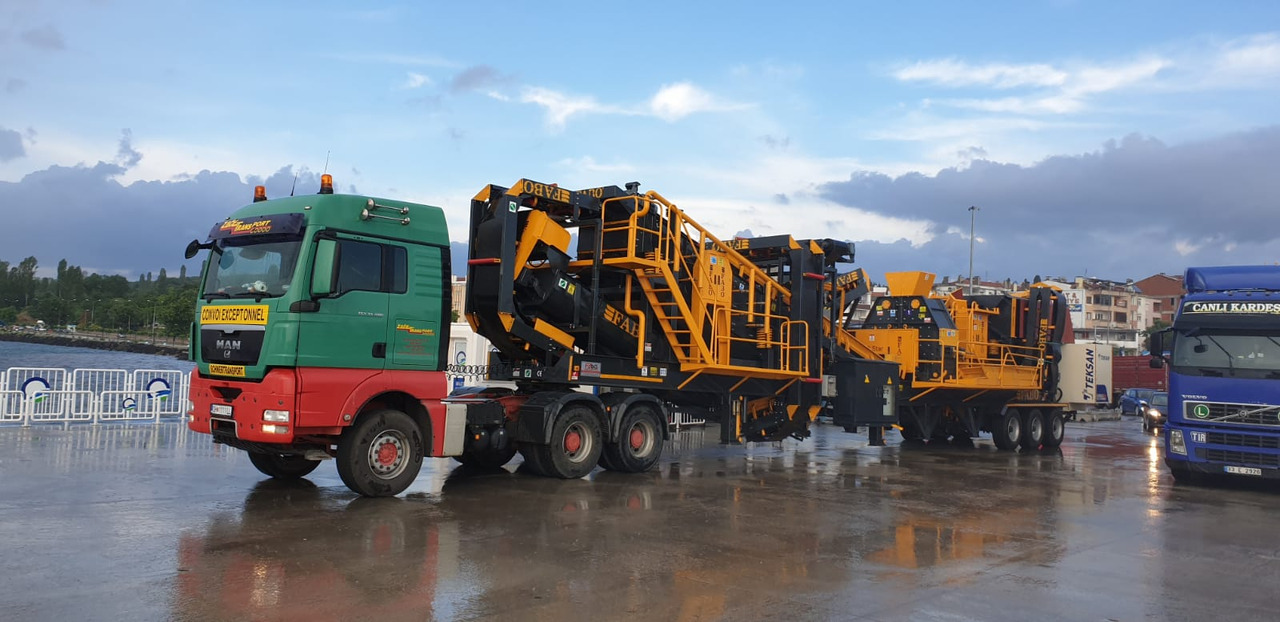 חָדָשׁ מגרסת מלחציים FABO mobile jaw crusher: תמונה 17