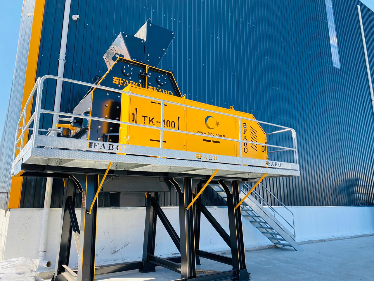 FABO tertiary crusher - מגרסת התנגשות: תמונה 1 FABO tertiary crusher - מגרסת התנגשות: תמונה 1