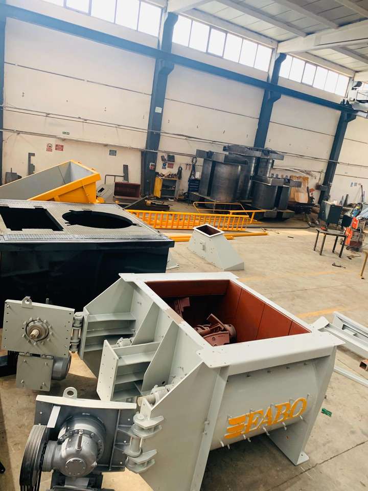 FABO twin shaft mixer - מערבל בטון: תמונה 3 FABO twin shaft mixer - מערבל בטון: תמונה 3