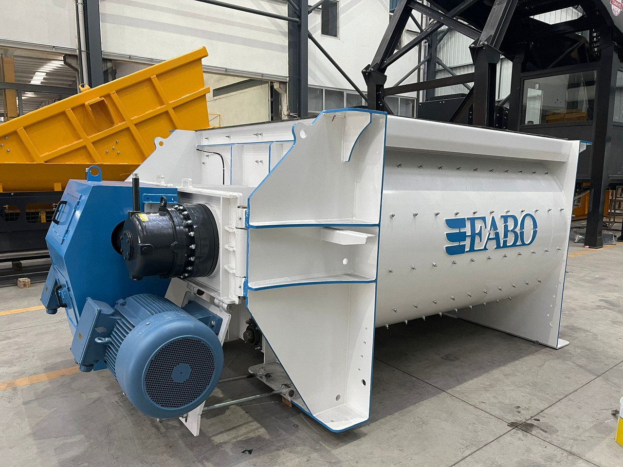 FABO twin shaft mixer - מערבל בטון: תמונה 1 FABO twin shaft mixer - מערבל בטון: תמונה 1