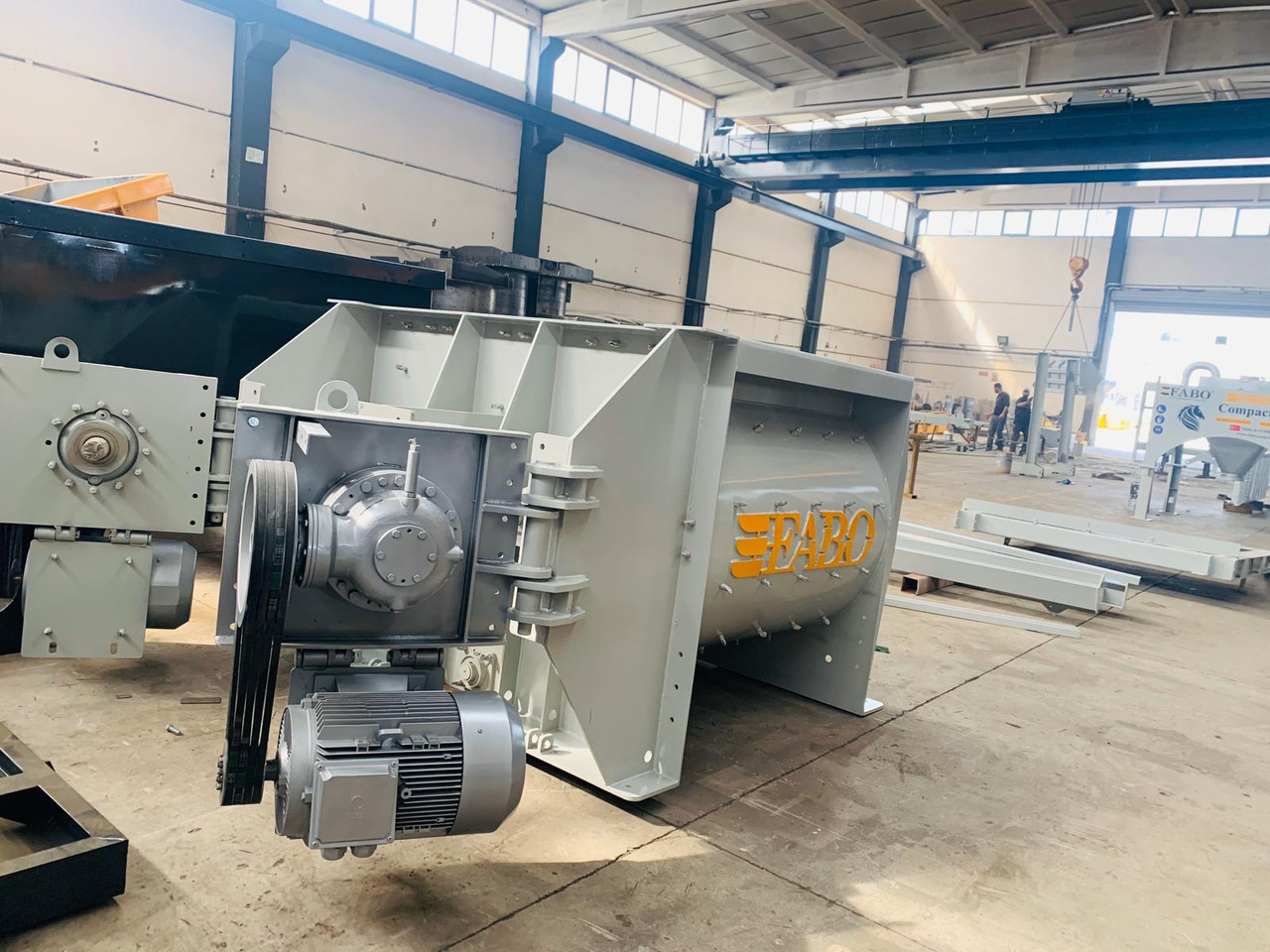 חָדָשׁ מערבל בטון FABO twin shaft mixer: תמונה 8