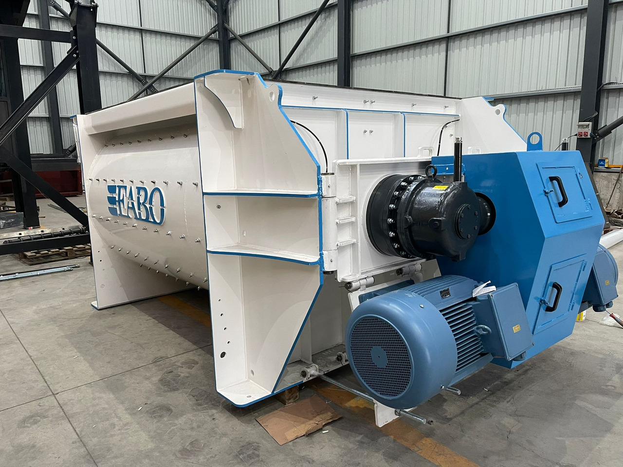 FABO twin shaft mixer - מערבל בטון: תמונה 2 FABO twin shaft mixer - מערבל בטון: תמונה 2