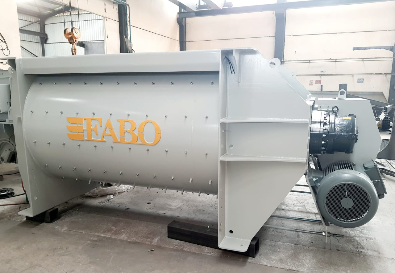 FABO twin shaft mixer - מערבל בטון: תמונה 2 FABO twin shaft mixer - מערבל בטון: תמונה 2