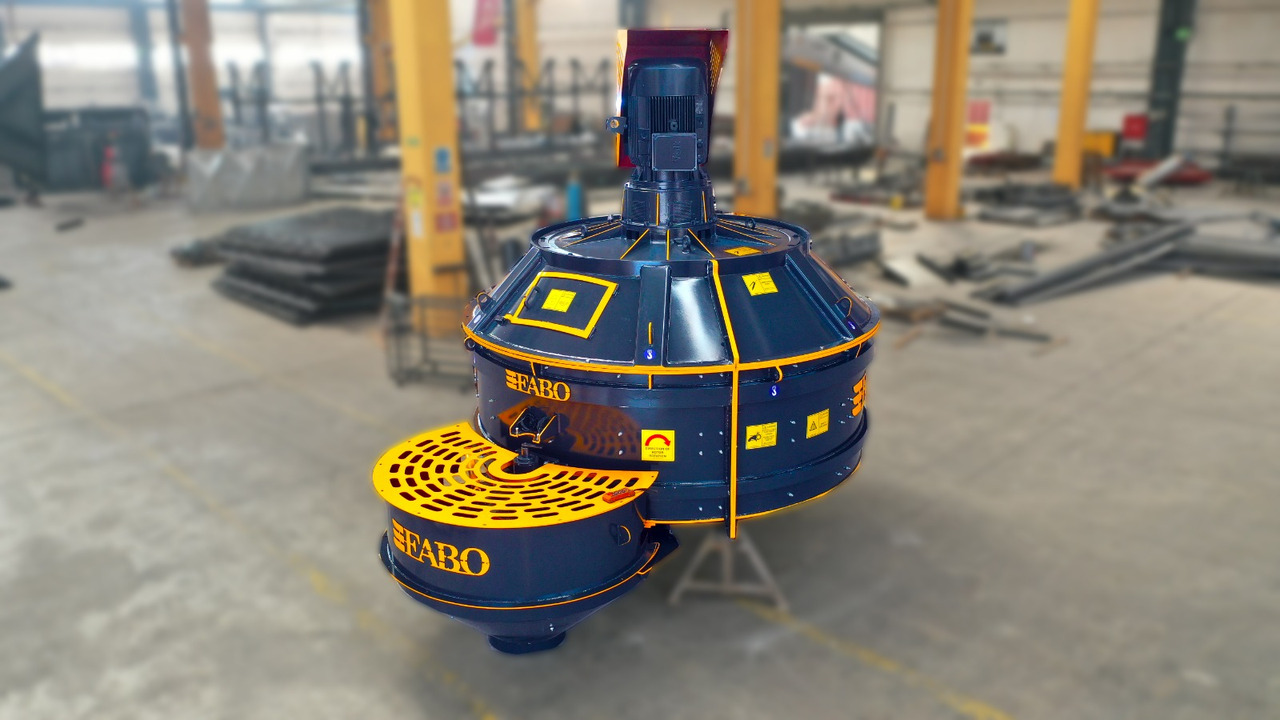 FABO twin shaft mixer - מערבל בטון: תמונה 2 FABO twin shaft mixer - מערבל בטון: תמונה 2
